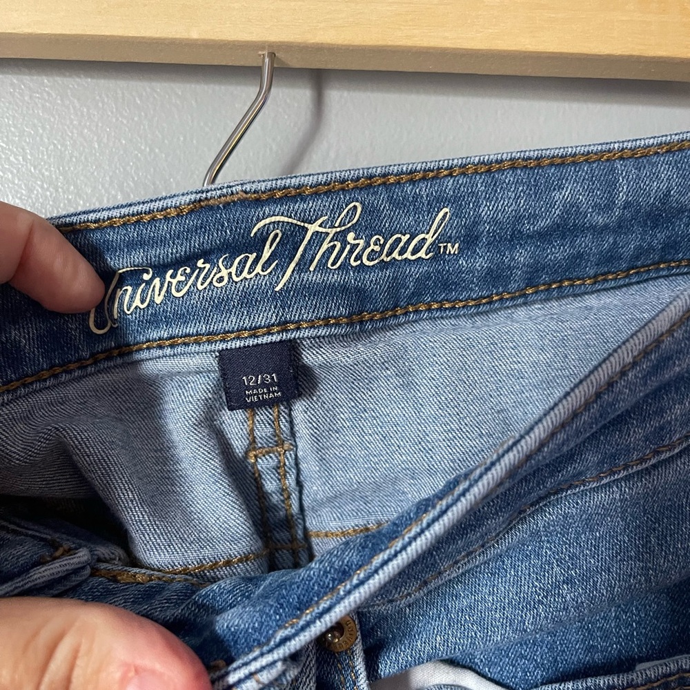 Universal Thread Button Up Cuffed Mid Rise Jean S… - image 2